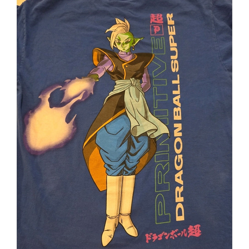 Primitive Dragonball Z Super Zamasu Blue T-Shirt Medium
